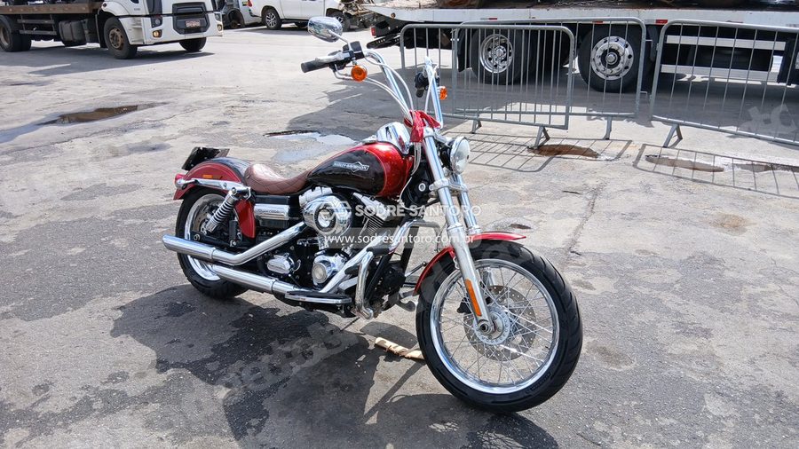Harley Davidson Fxdc 2013 em leilão em Guarulhos/SP