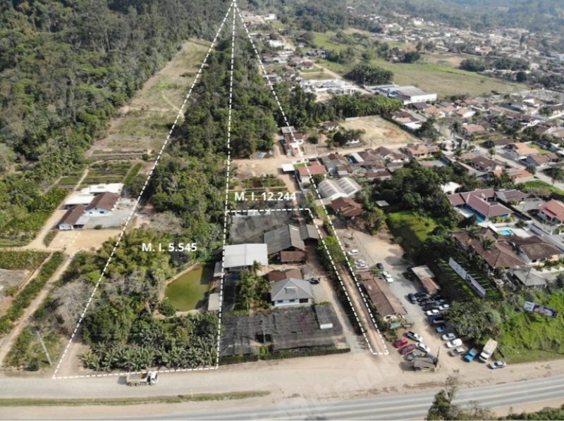 Terreno em leilao em Corupa/SC