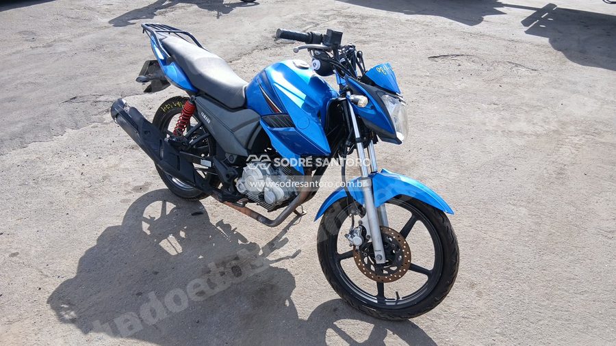 Yamaha Ys 150 Fazer Sed 2014 em leilão em Guarulhos/SP