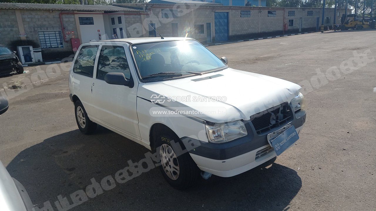 Fiat Uno Mille Economy 2013 em leilao em Monte Mor/SP