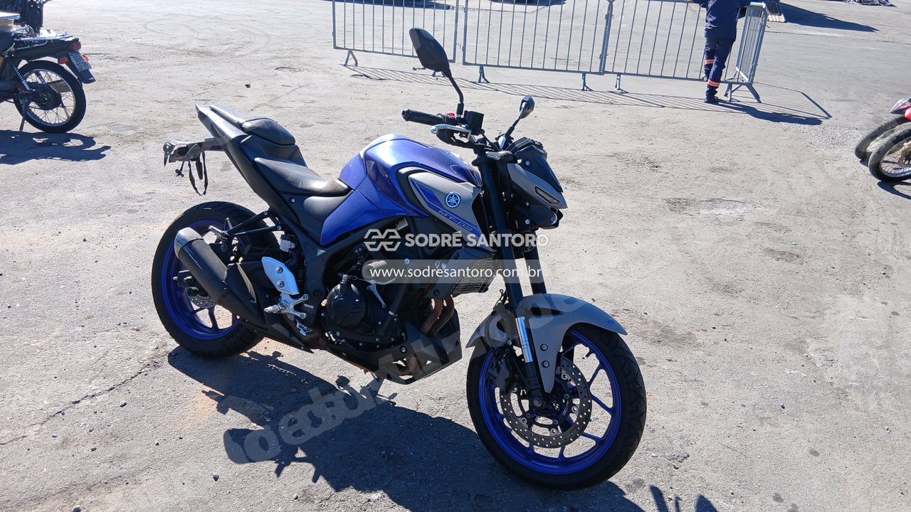 Yamaha Mt03 Abs 2022 em leilao em Brasil