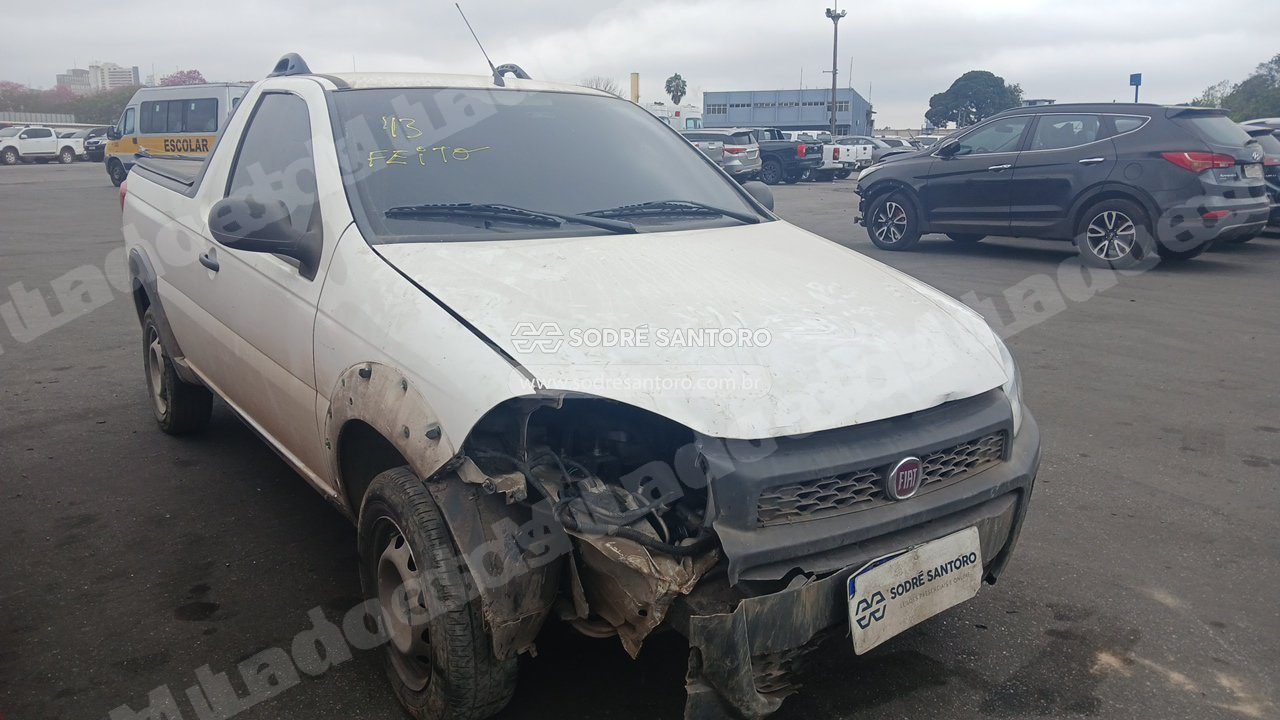 Fiat Strada Hd Wk Cc E 2020 em leilao em Brasil