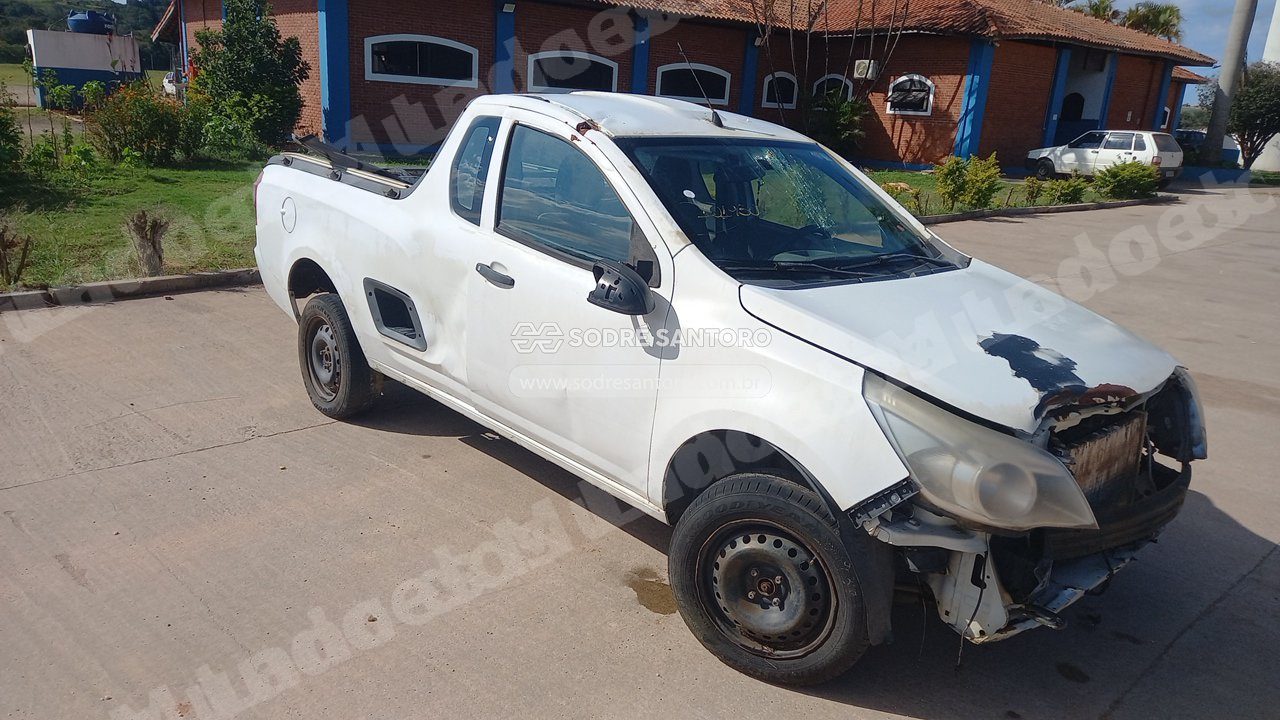 Chevrolet Montana Ls 2013 em leilao em Cesário Lange/SP