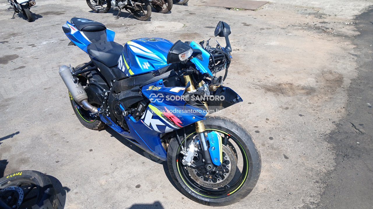 Suzuki Gsxr 750 2016 em leilao em Brasil