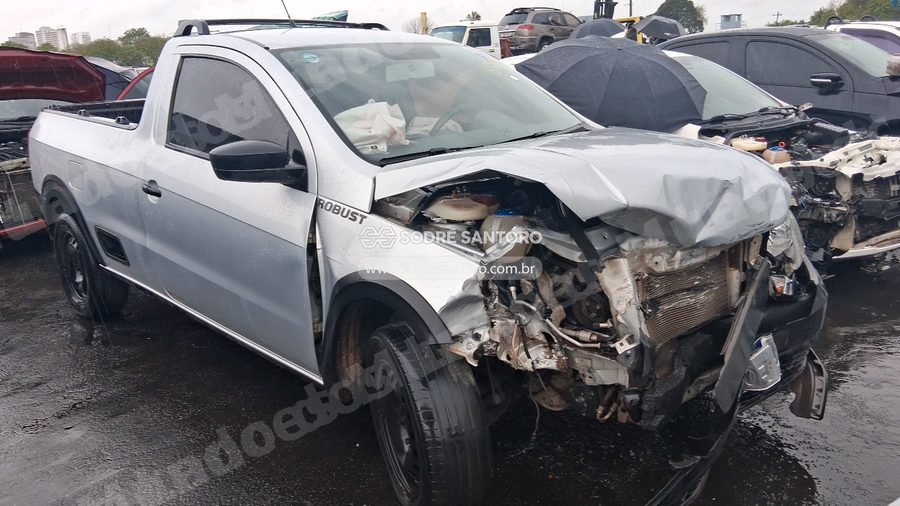 Volkswagen Saveiro Rb Mbvs 2017 em leilão em Guarulhos/SP