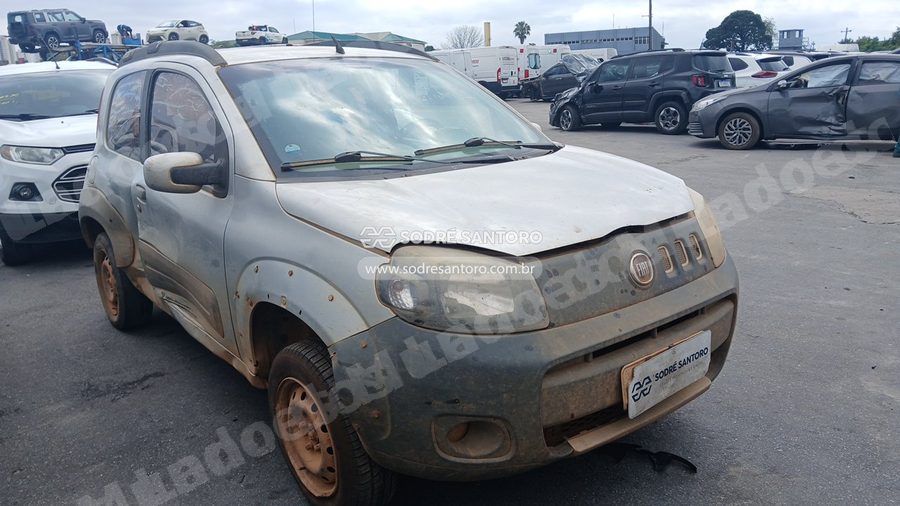 Fiat Uno Way 1.0 2012 em leilão em Guarulhos/SP