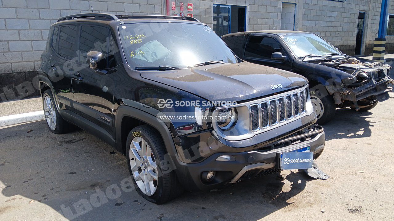 Jeep Renegade Limited At 2021 em leilão em Monte Mor/SP
