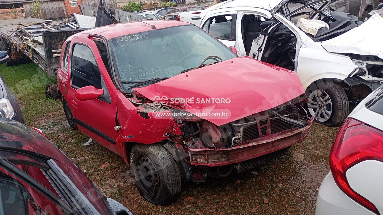 Renault Clio Aut1616Vh 2008 em leilão em São José dos Pinhais/PR