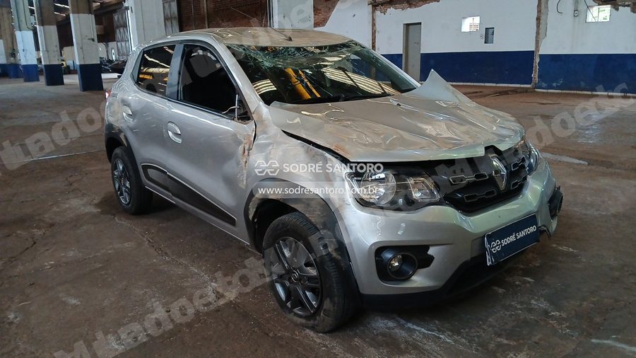Renault Kwid Intens 10Mt 2021 em leilão em Sertãozinho/SP