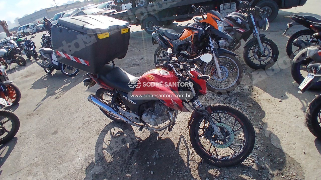 Honda Cg 160 Fan 2024 em leilão em Brasil - Lote 1