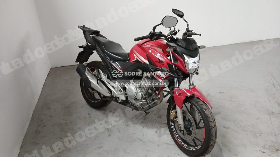 Honda Cb 250F Twister 2018 em leilão em Caçapava/SP