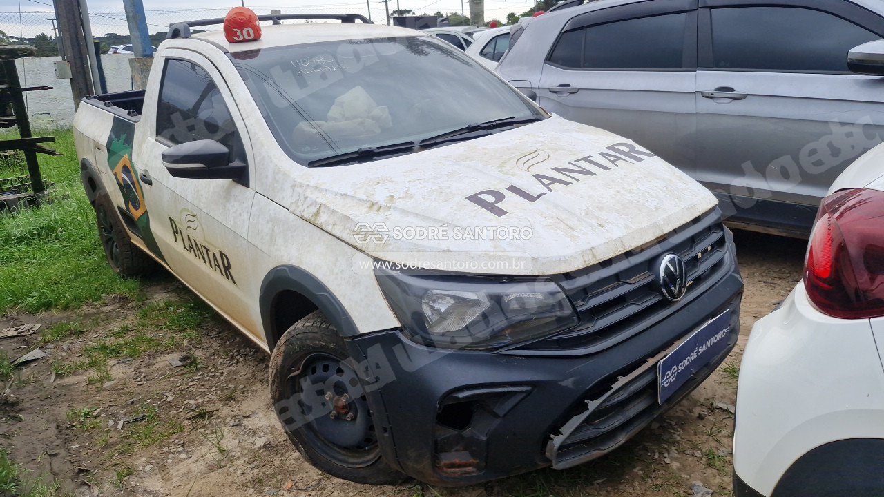 Volkswagen Saveiro Cs Rb Mf 2025 em leilao em São José dos Pinhais/PR - Lote 1