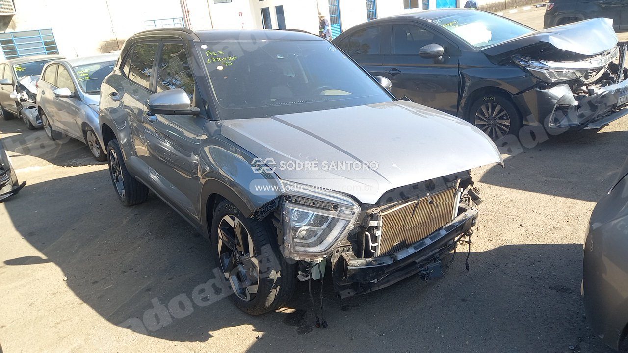 Hyundai Creta 20A Ultimte 2022 em leilao em Monte Mor/SP