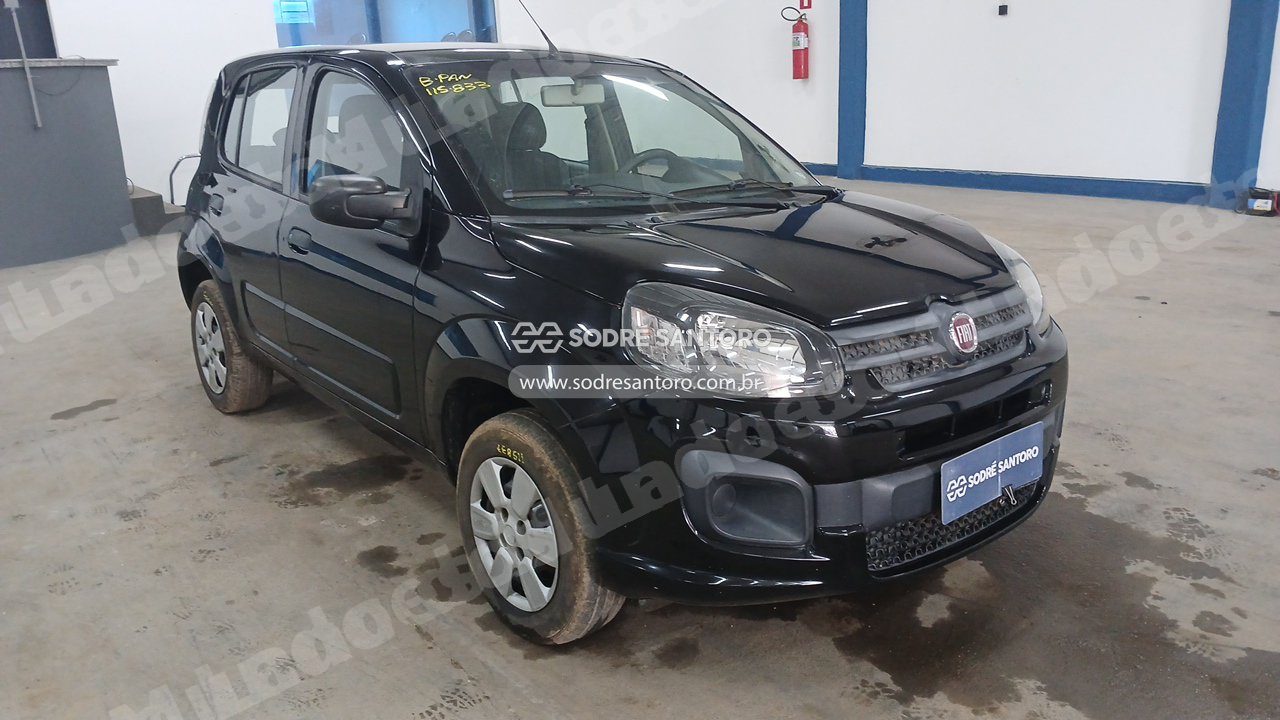 Fiat Uno Attractive 1.0 2021 em leilao em São José dos Pinhais/PR