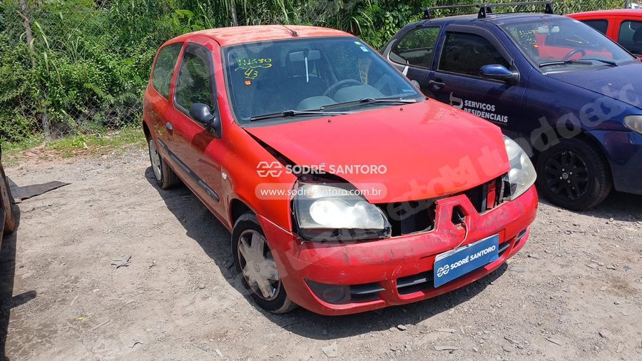 Renault Clio Cam 10H3P 2011 em leilão em Guarulhos/SP