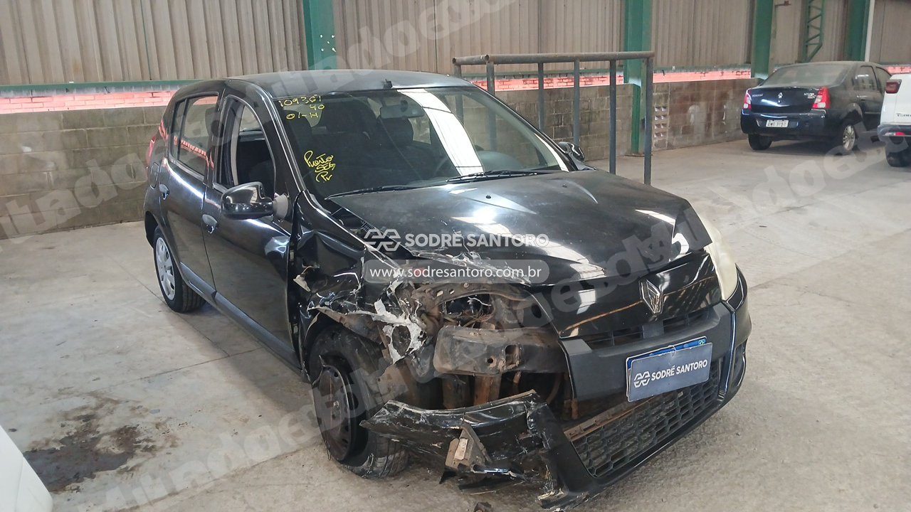 Renault Sandero Exp 16 2012 em leilao em Limeira/SP