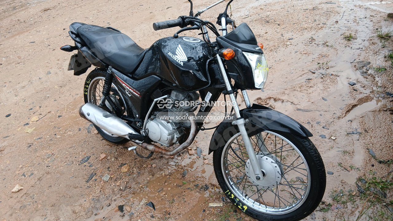 Honda Cg 125I Fan 2017 em leilão em São José dos Pinhais/PR