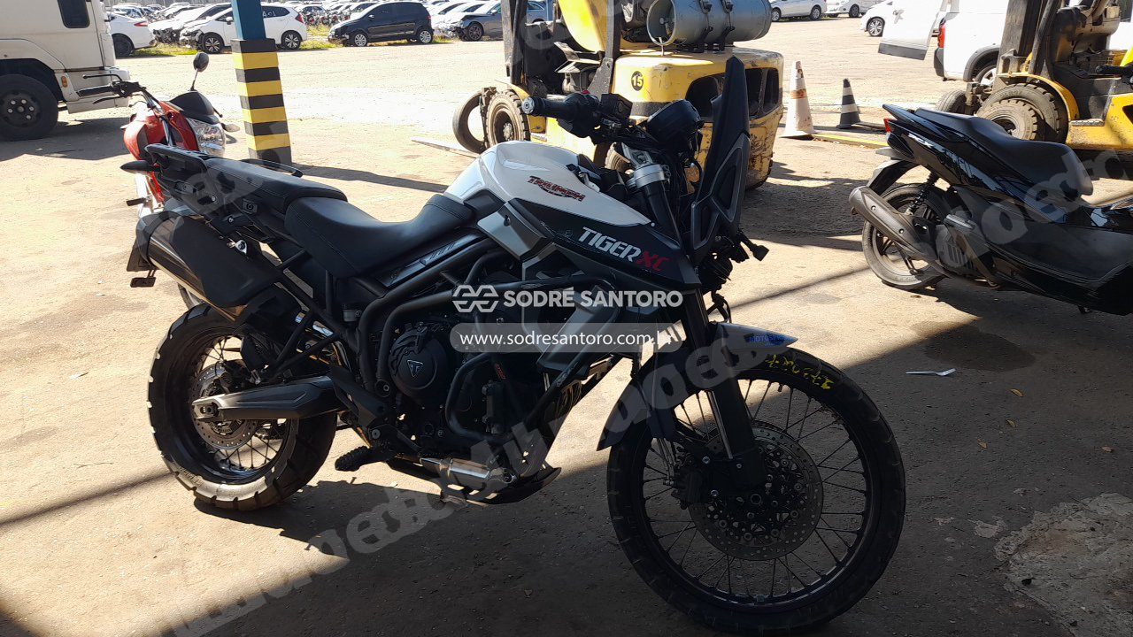 Triumph Tiger Xc 2016 em leilão em Monte Mor/SP