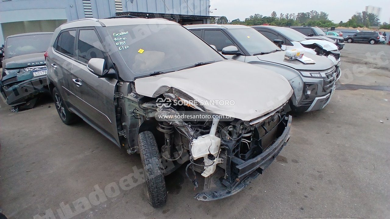 Hyundai Creta 20A Presti 2019 em leilao em Brasil