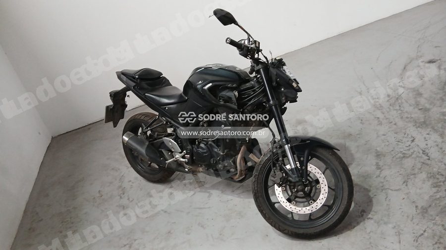 Yamaha Mt03 Abs 2023 em leilão em Caçapava/SP