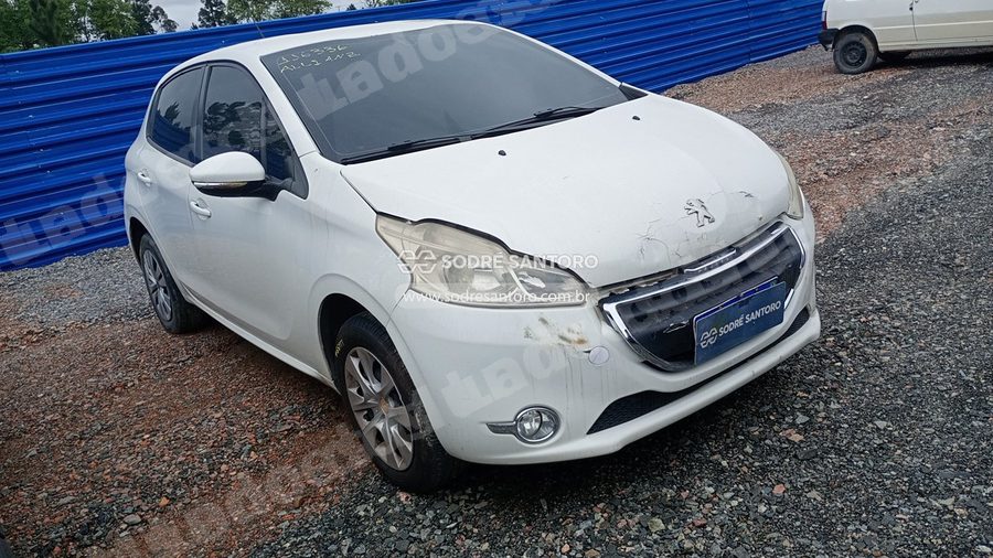 Peugeot 208 Active 2016 em leilão em São José dos Pinhais/PR