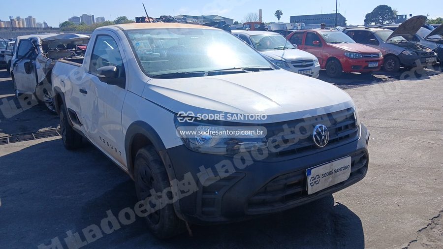 Volkswagen Saveiro Cs Rb Mf 2025 em leilão em Guarulhos/SP
