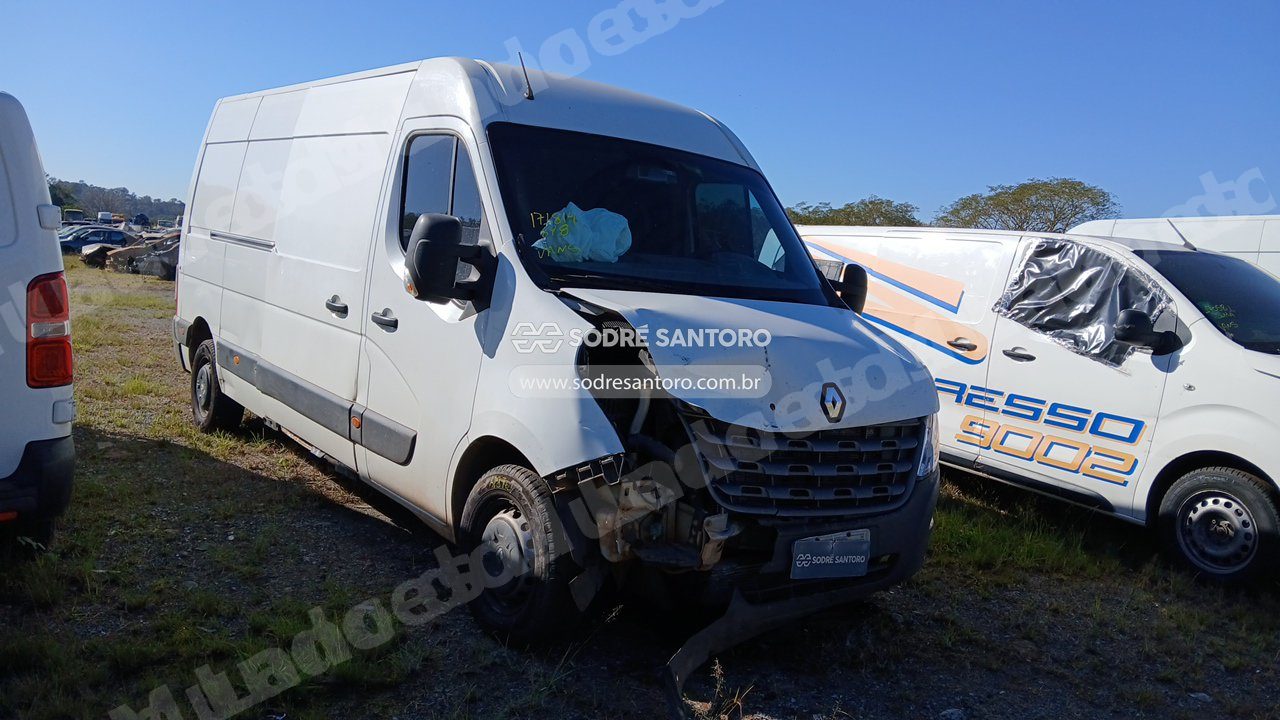 Renault Master Fur L3H2 2018 em leilão em Monte Mor/SP