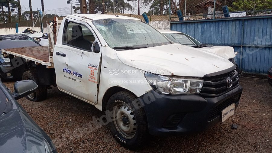 Toyota Hilux Chlstm4Fd 2022 em leilão em São José dos Pinhais/PR