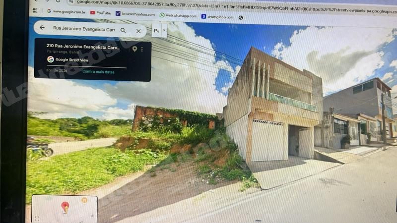 Lote em leilao em Paripiranga/BA