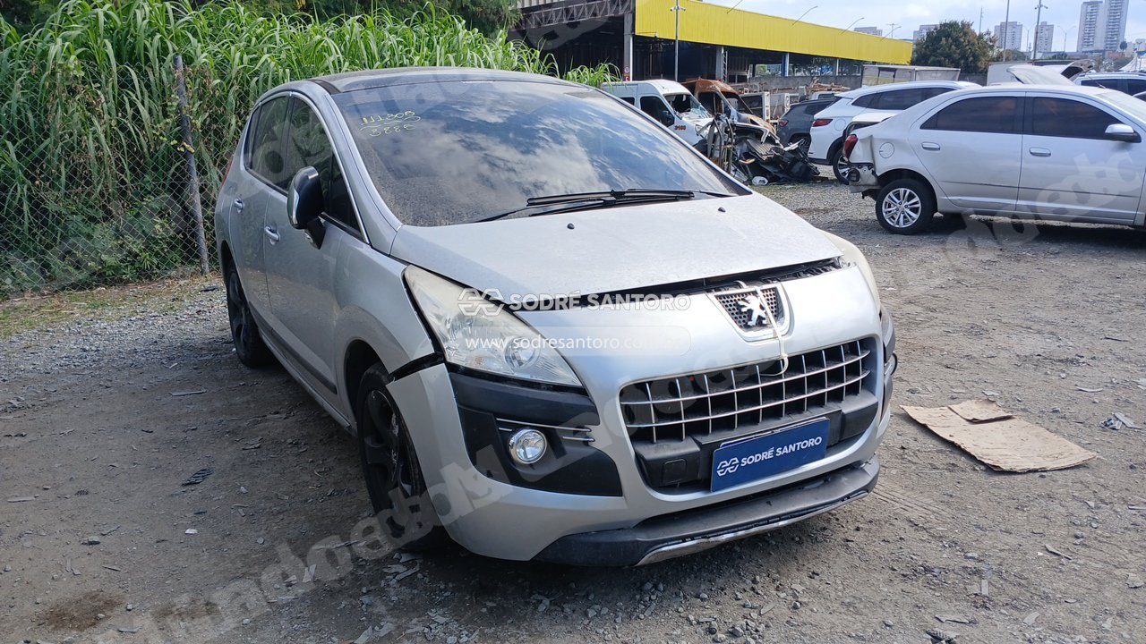 Peugeot 3008 Griffe 2014 em leilao em Guarulhos/SP