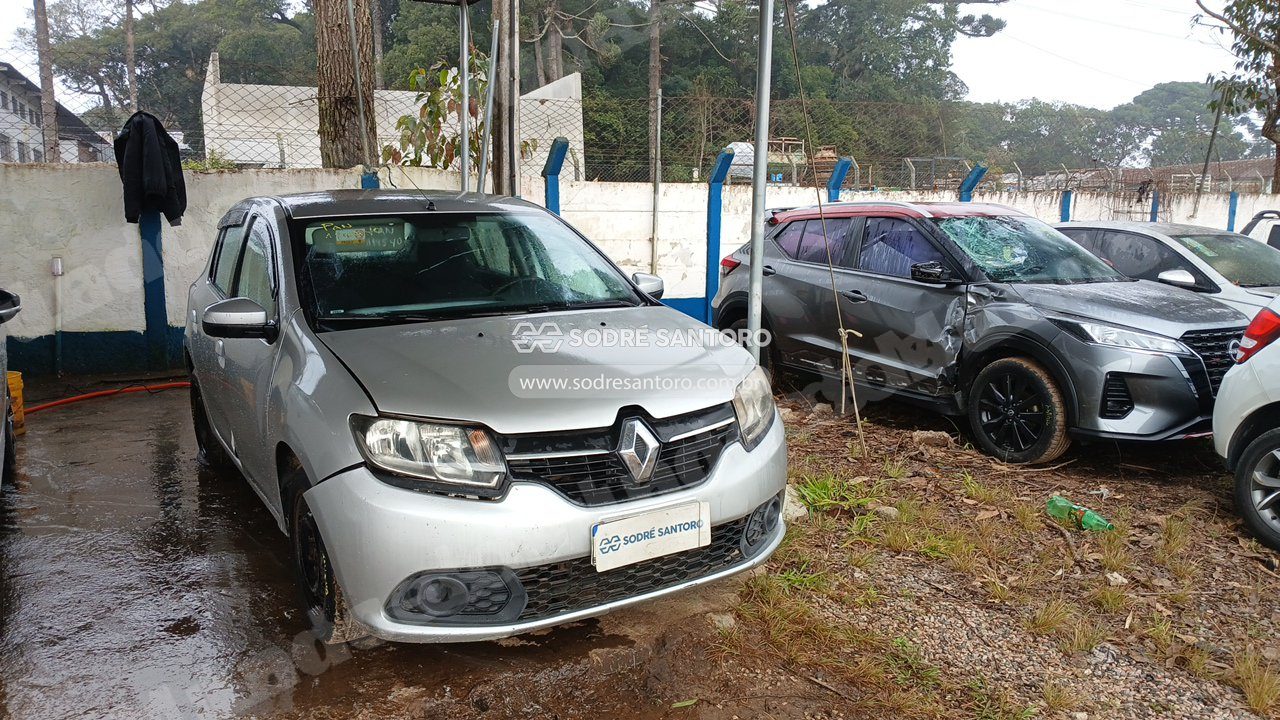 Renault Sandero Expr 10 2018 em leilao em São José dos Pinhais/PR