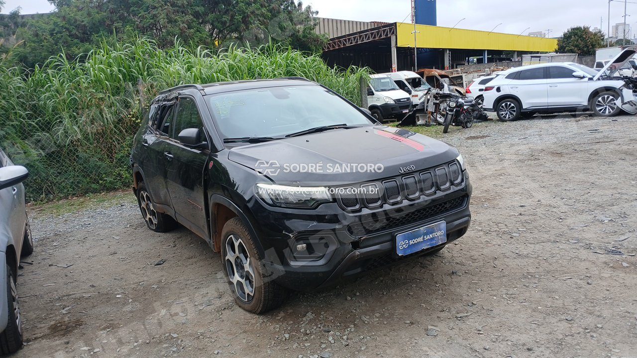 Jeep Compass Trail Td 2022 em leilao em Guarulhos/SP