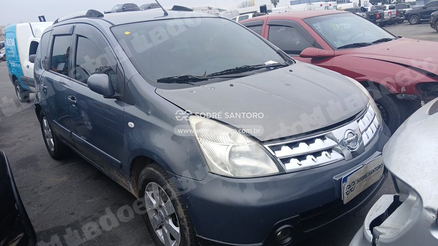 Nissan Livina 18Sl 2010 em leilão em Guarulhos/SP