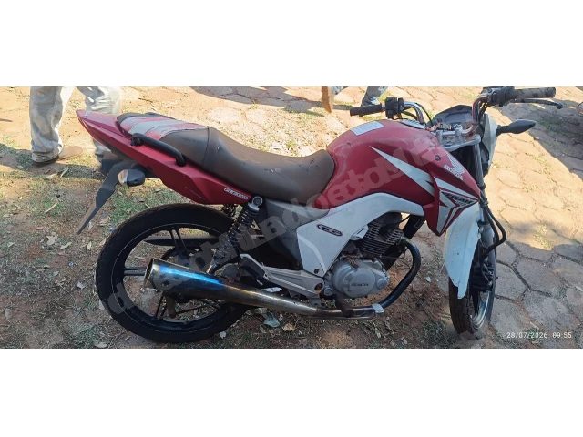 Honda Cg 2015 em leilão em Campo Grande/MS