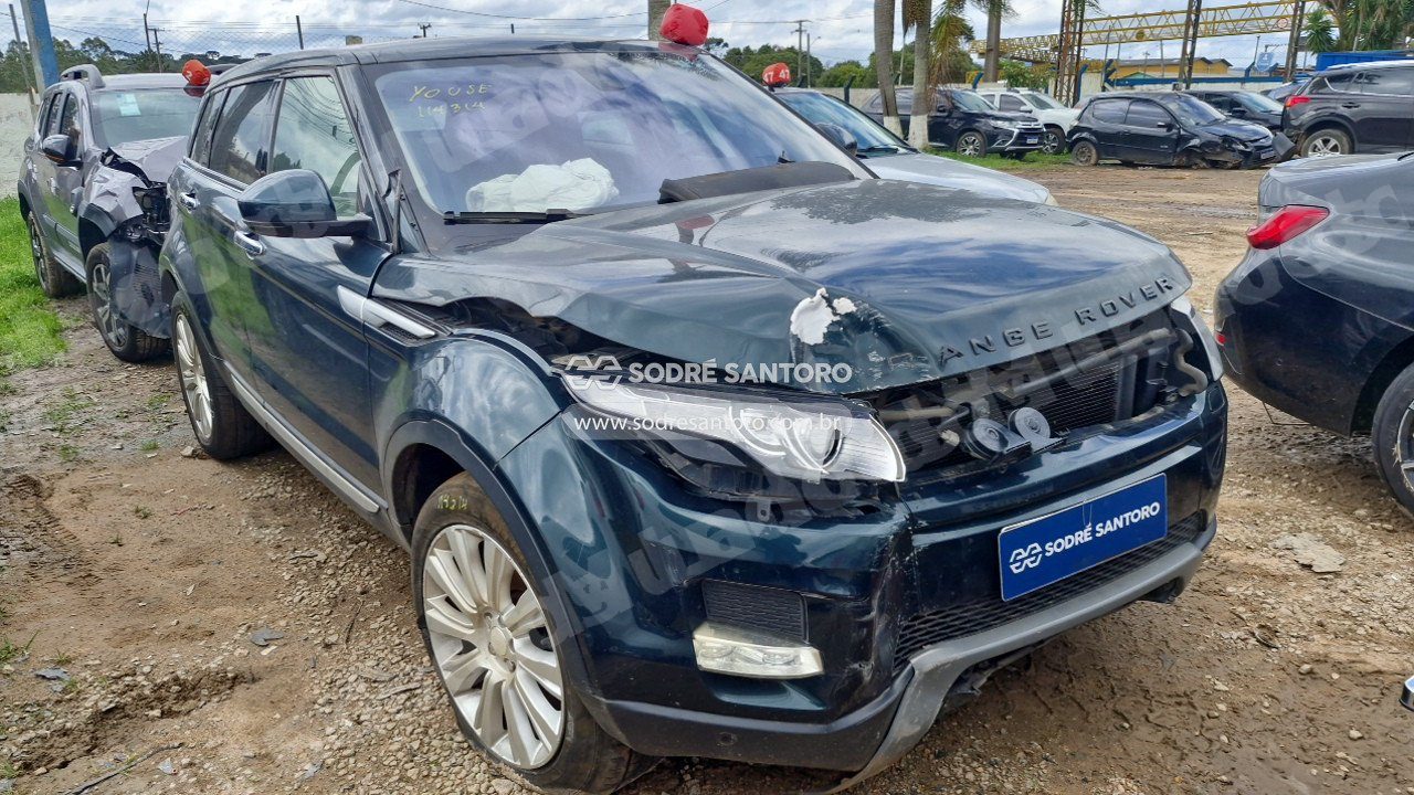 Land Rover Evoque Prestige 2.2 2015 em leilão em São José dos Pinhais/PR