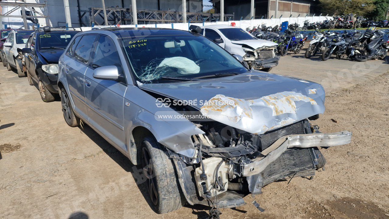 Audi A3 Spb 2.0T Fsi 2007 em leilao em São José dos Pinhais/PR
