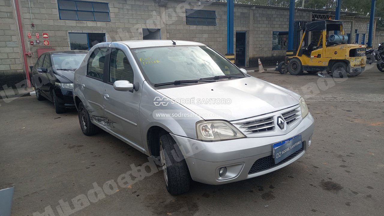 Renault Logan Privilege 2009 em leilao em Monte Mor/SP