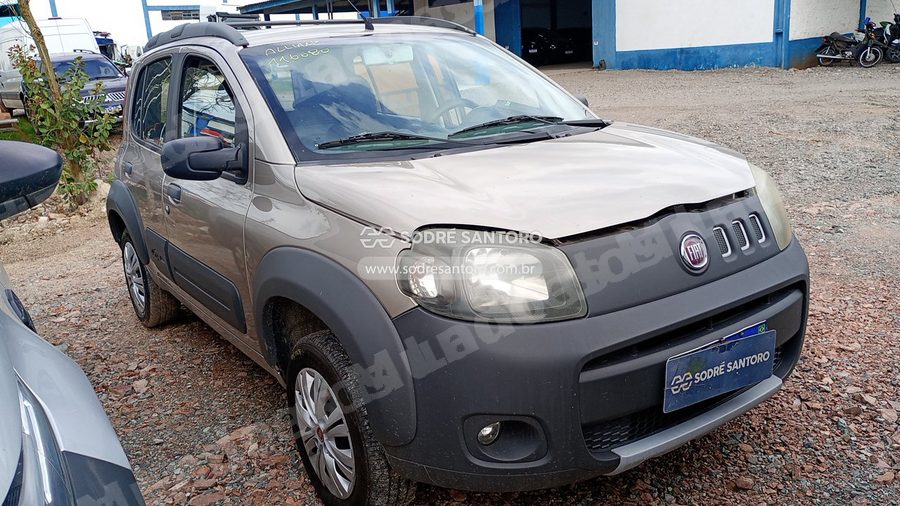 Fiat Uno Way 1.0 2012 em leilão em São José dos Pinhais/PR