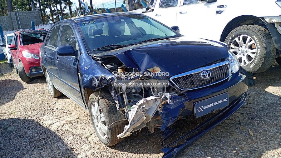 Toyota Corolla Seg18Vvt 2007 em leilão em São José dos Pinhais/PR