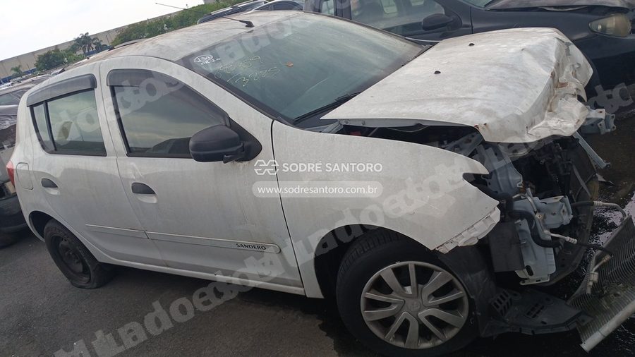Renault Sandero Auth 10 2020 em leilão em Guarulhos/SP