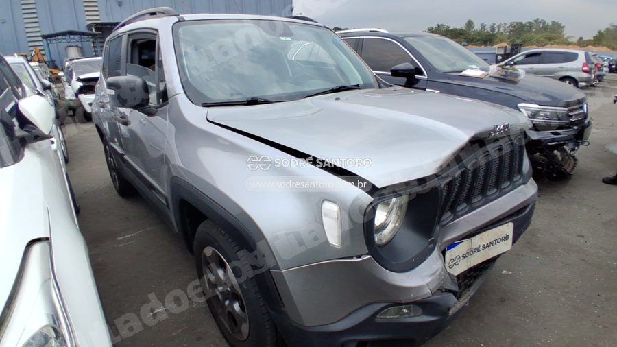 Jeep Renegade 1.8 At 2020 em leilão em Guarulhos/SP
