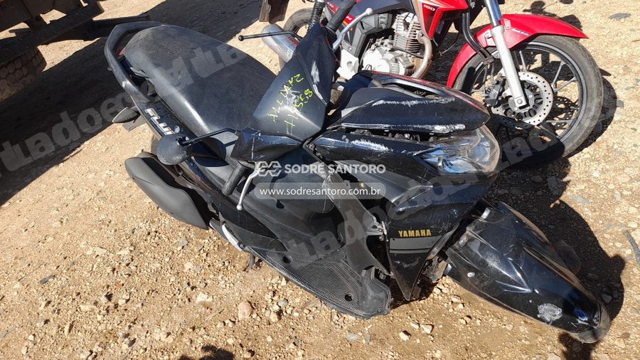 Yamaha Fluo 125 2024 em leilão em São José dos Pinhais/PR