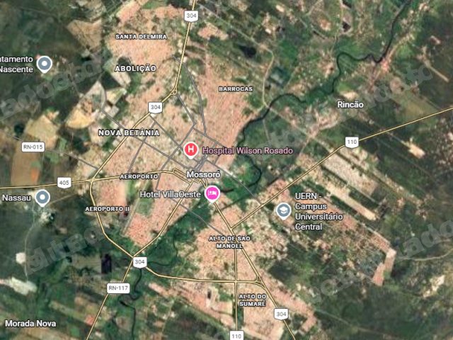 Terreno de 20530 m2 em leilão em Mossoró/RN
