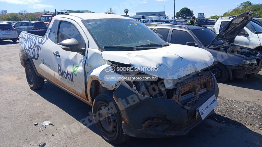Fiat Strada Enduran Cs13 2024 em leilão em Guarulhos/SP