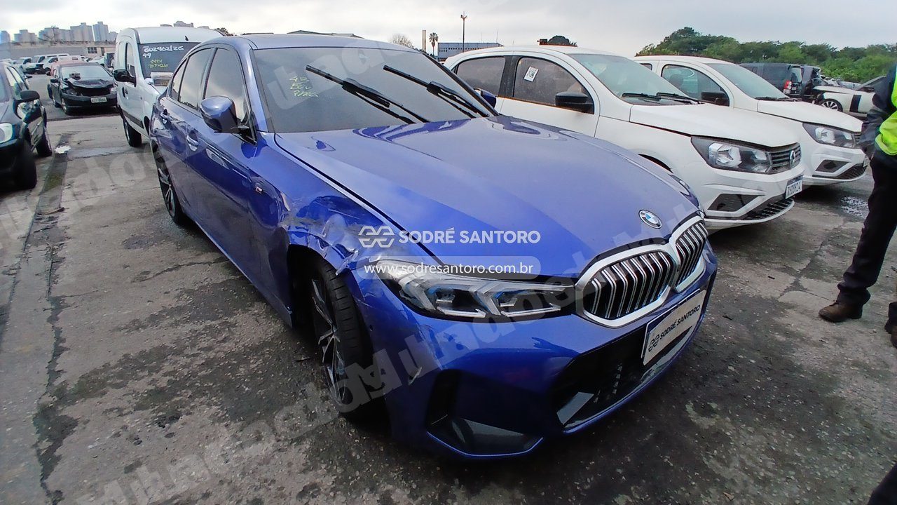Bmw 320I M Sport Flex 2024 em leilao em Brasil