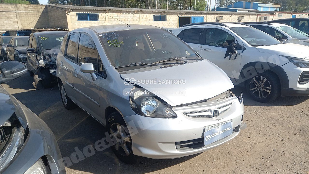 Honda Fit Lx 2007 em leilao em Monte Mor/SP