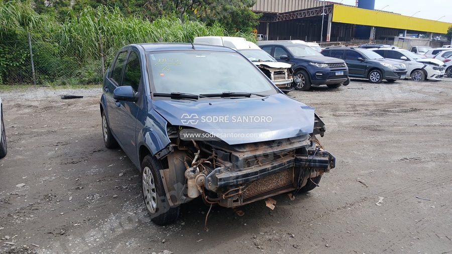 Ford Fiesta Sedan 1.6 Flex 2012 em leilão em Guarulhos/SP