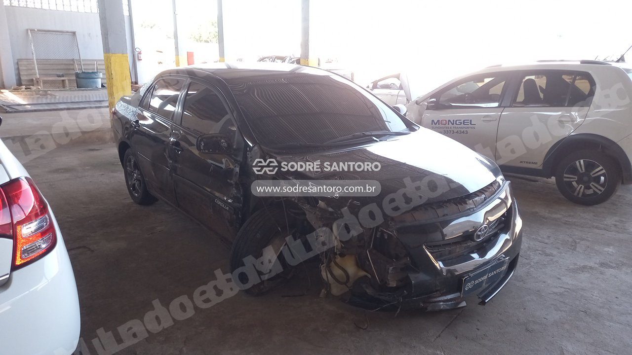 Toyota Corolla Xei18 Flex 2010 em leilao em Bauru/SP