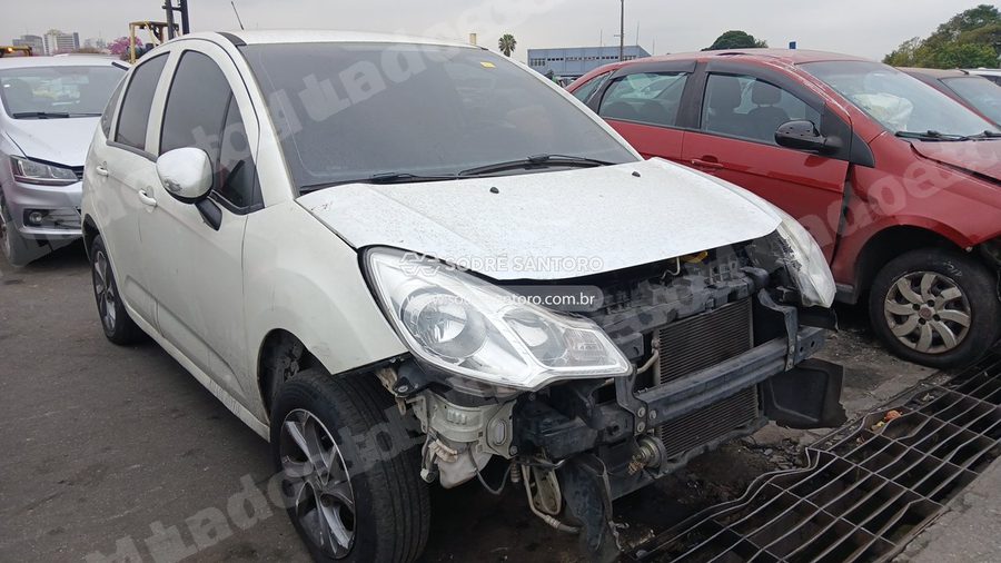 Citroen C3 Attraction 2017 em leilão em Guarulhos/SP