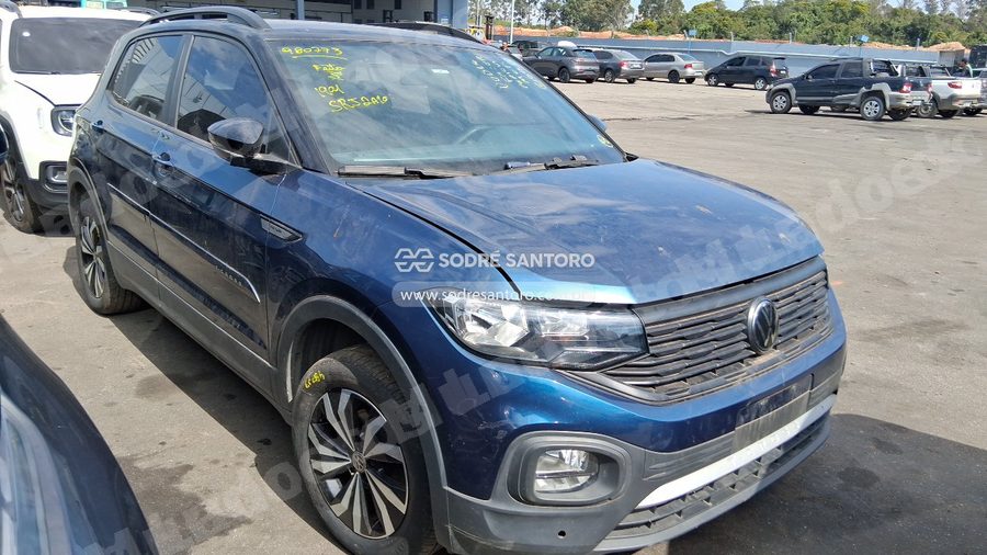 Volkswagen T Cross Tsi 2024 em leilão em Guarulhos/SP
